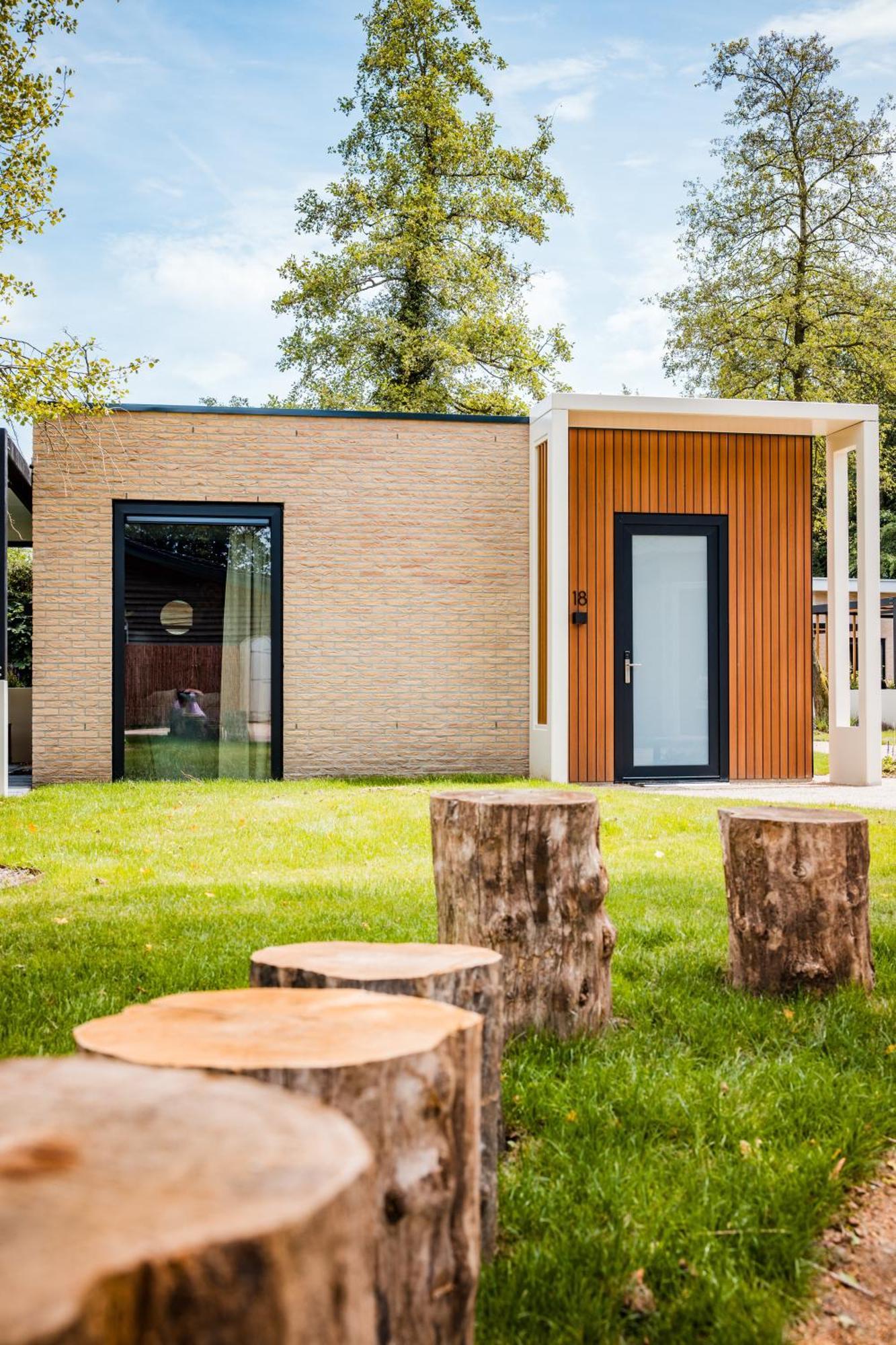 Recreatiewoning 'Dwergarend' Villa Voorthuizen Exterior photo